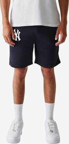 NEW ERAregular Sportske hlače 'Bermuda new era marino yankees mlb le short neyyan' - plava boja: prednji dio