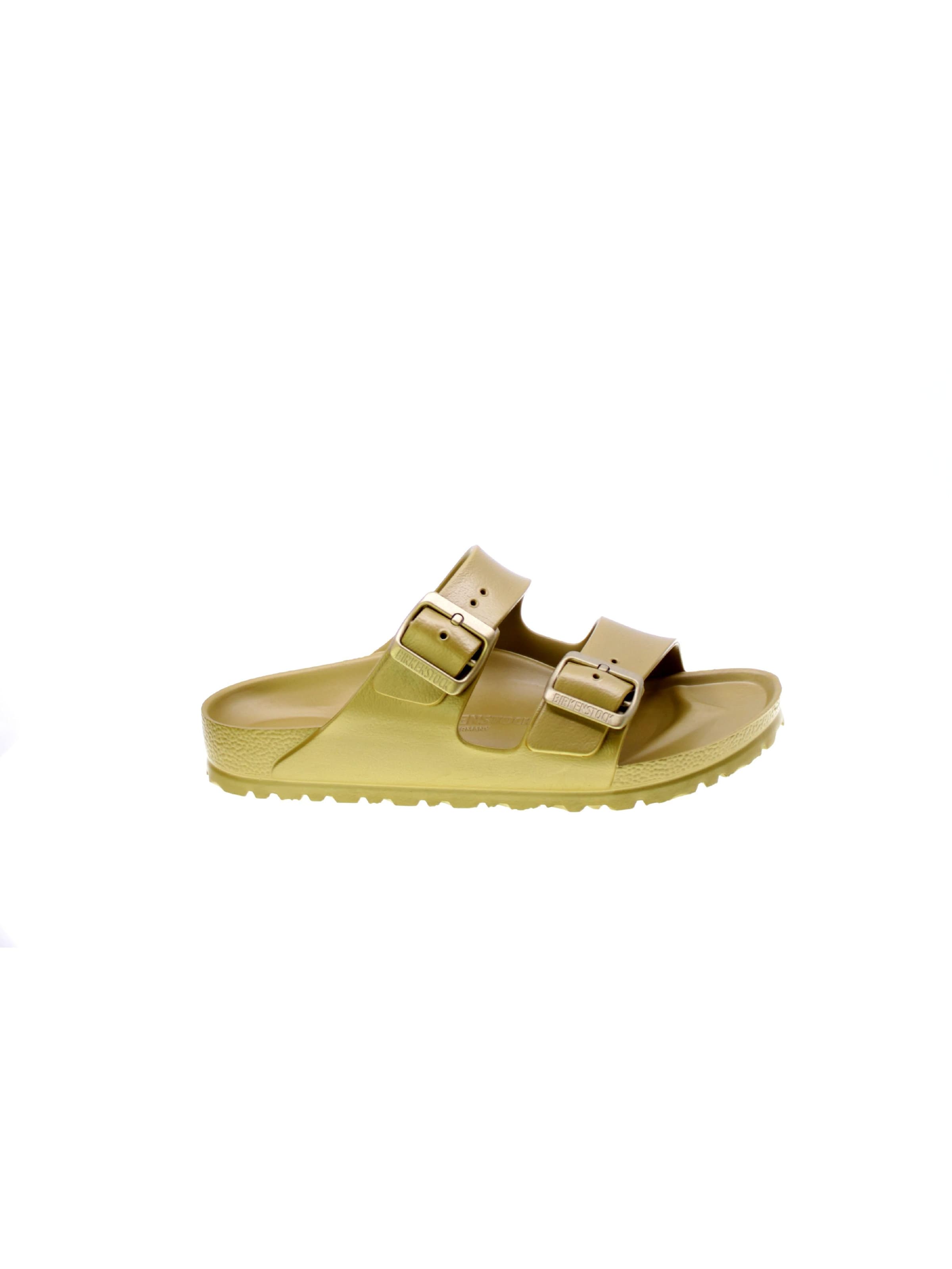 Zoccoletto di BIRKENSTOCK in oro: frontale