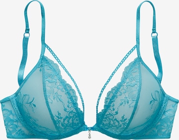 VIVANCE T-shirt Bra in Blue: front