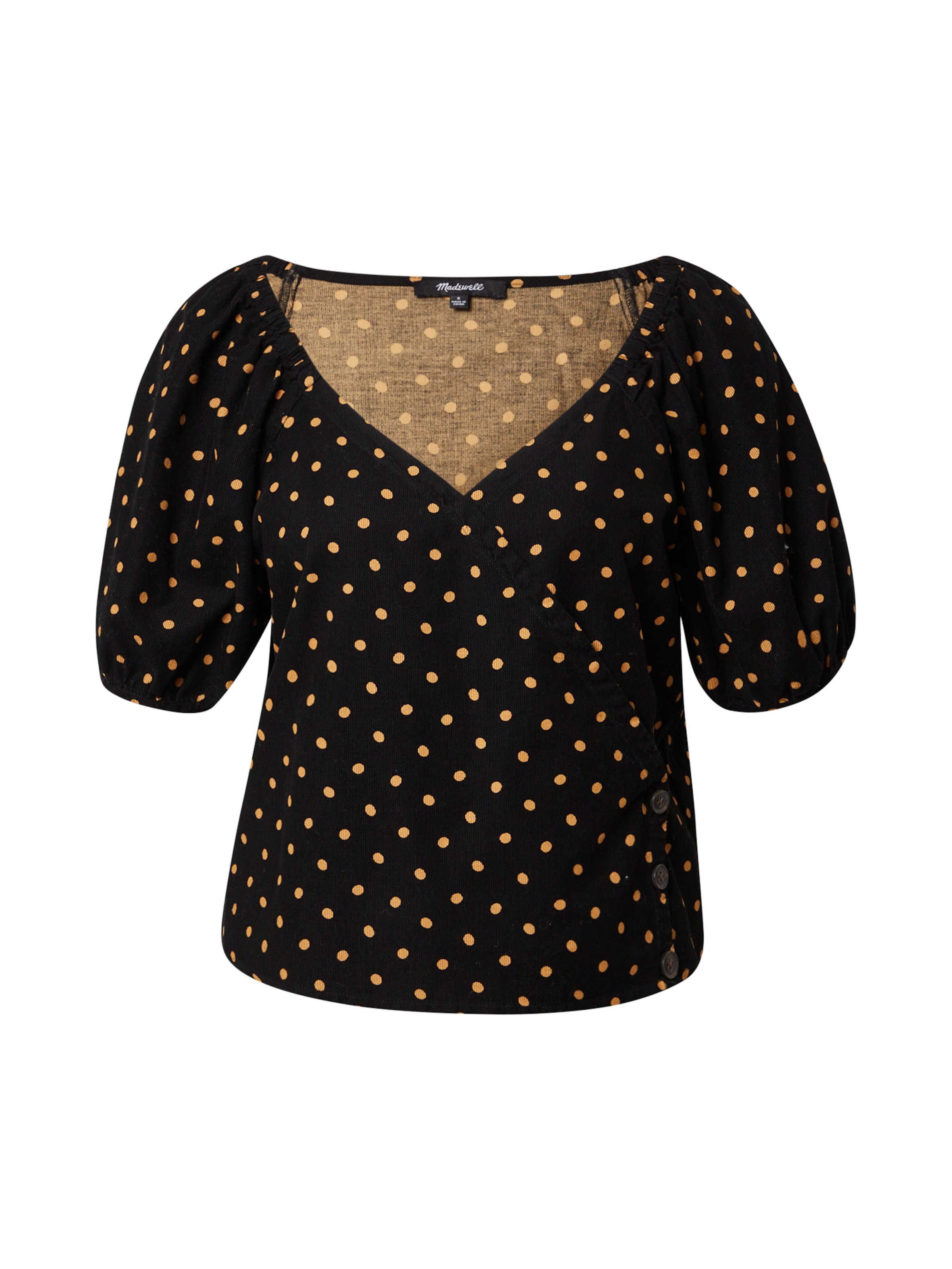 juoda Madewell Marškinėliai 'LANE': priekis