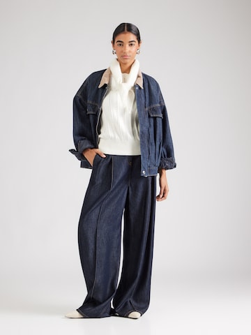 King Louie Вязаный топ 'Liora' в Белый