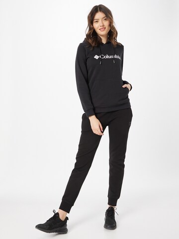 COLUMBIA Athletic Sweatshirt in Black