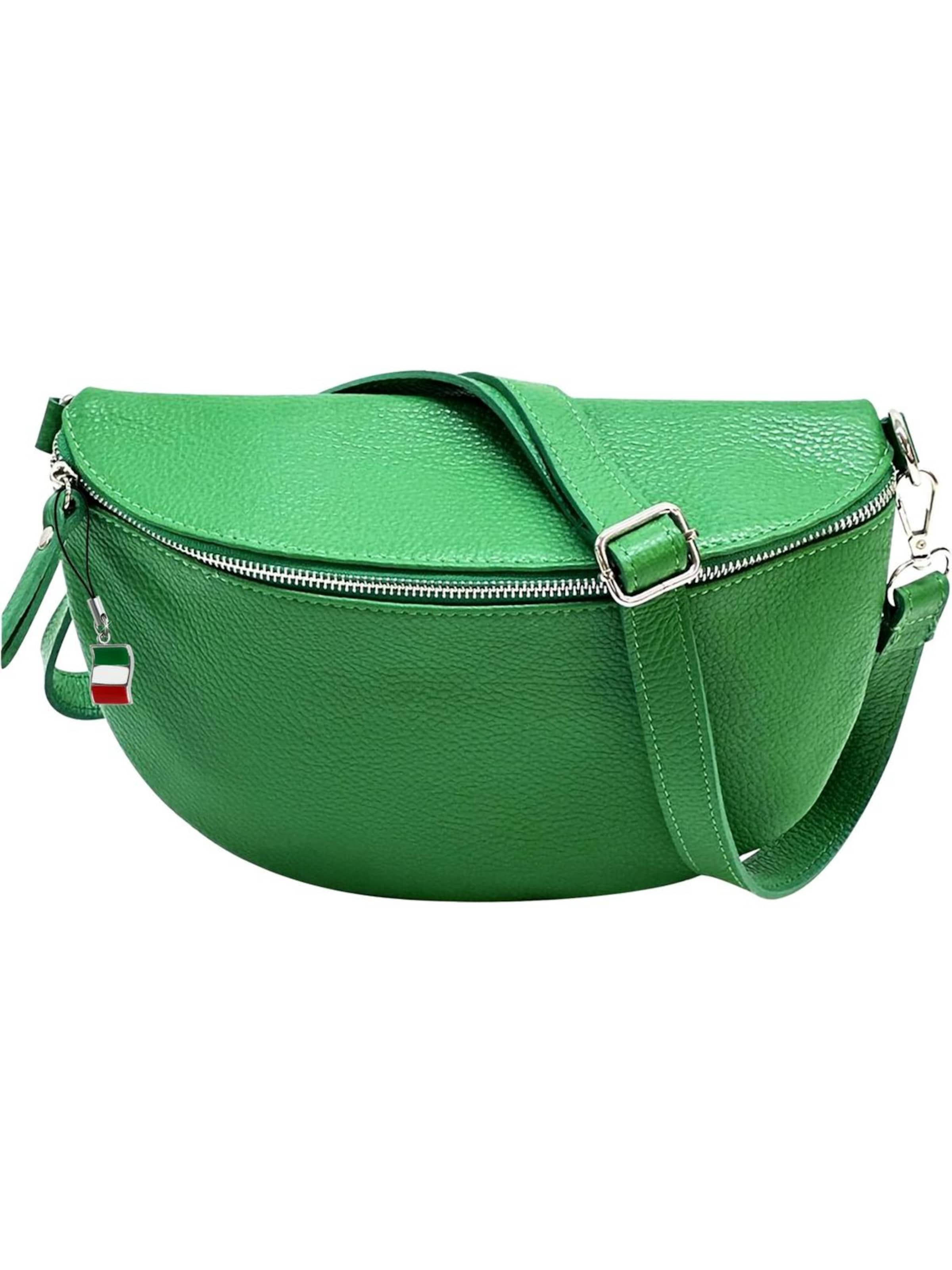 Florence Fanny Pack in Green: front