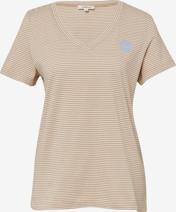 T-shirt s.Oliver en beige : devant