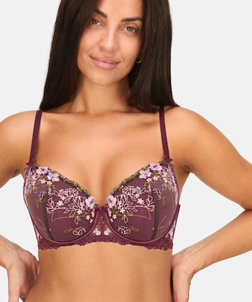 Soutien-gorge Hunkemöller en violet : devant