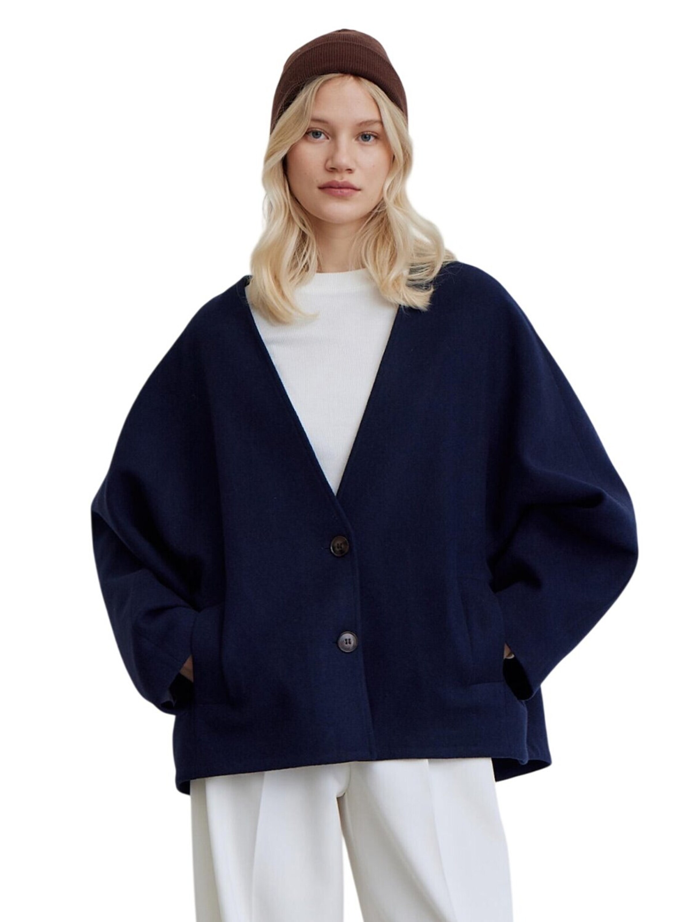 MANUKA Fleece jas in Blauw