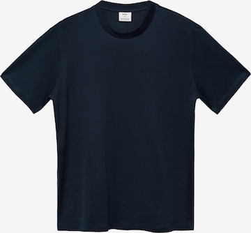 MANGO MAN Shirt 'BELLOW' in Blue: front