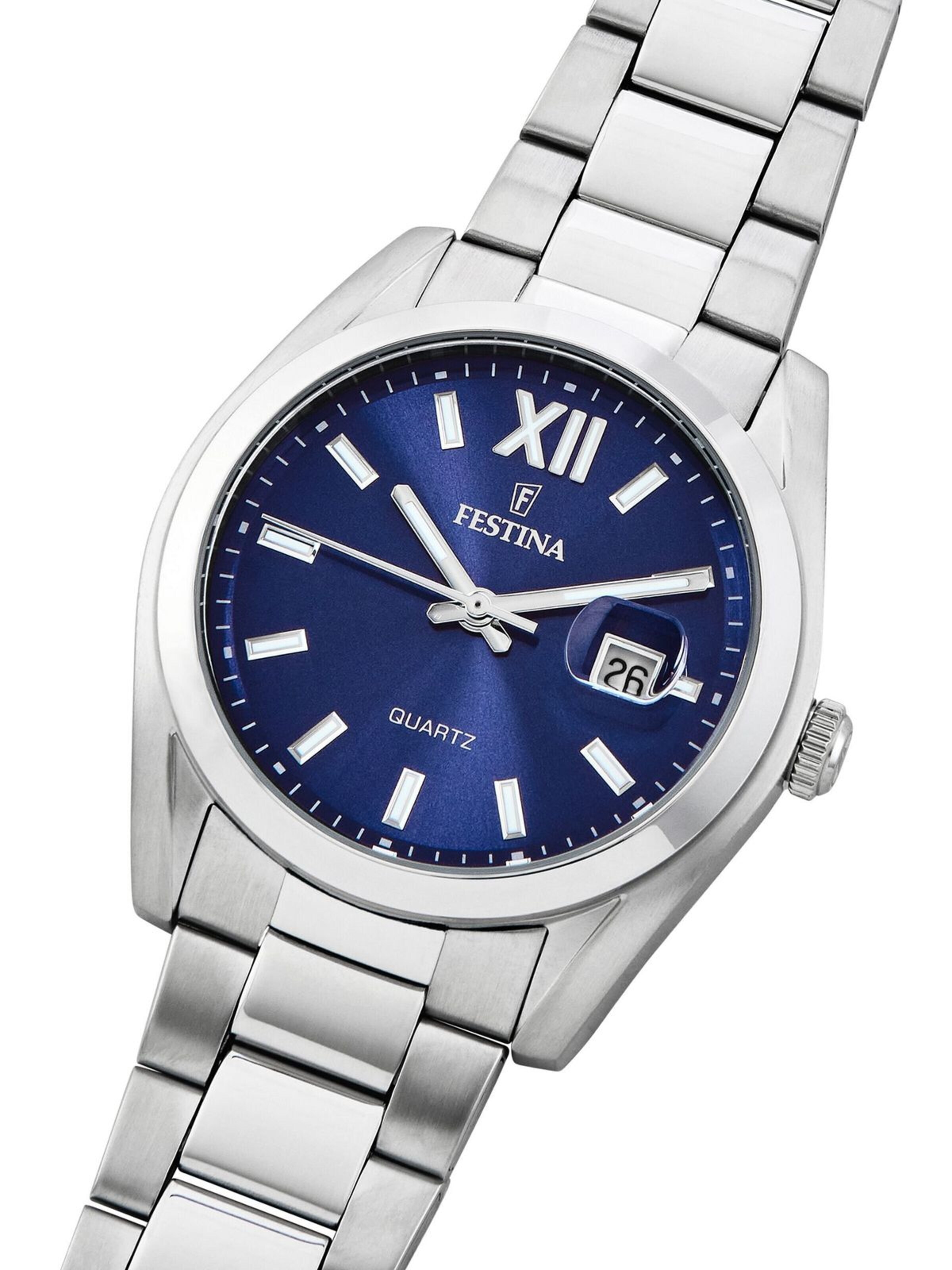 FESTINA Analoog horloge 'Watch Acero Clasico' in Blauw
