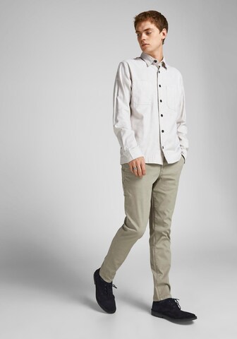 Coupe slim Pantalon chino 'JPSTMarco JJFred' JACK & JONES en beige