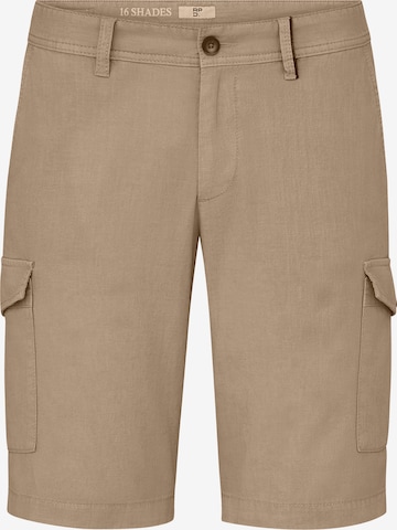 REDPOINT Regular Cargo Pants in Brown: front