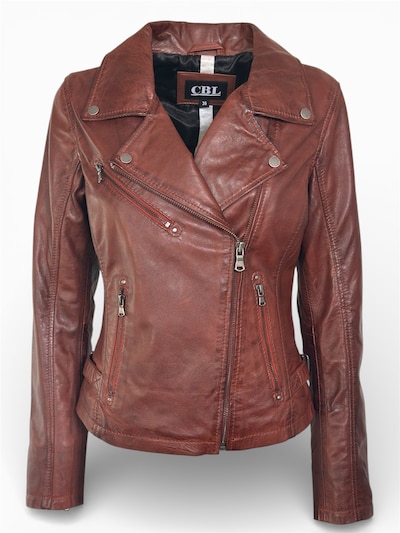 CBL Übergangsjacke 'Lederjacke'‌‌‌‌‌‌‌‌ in XS in braun, Produktansicht