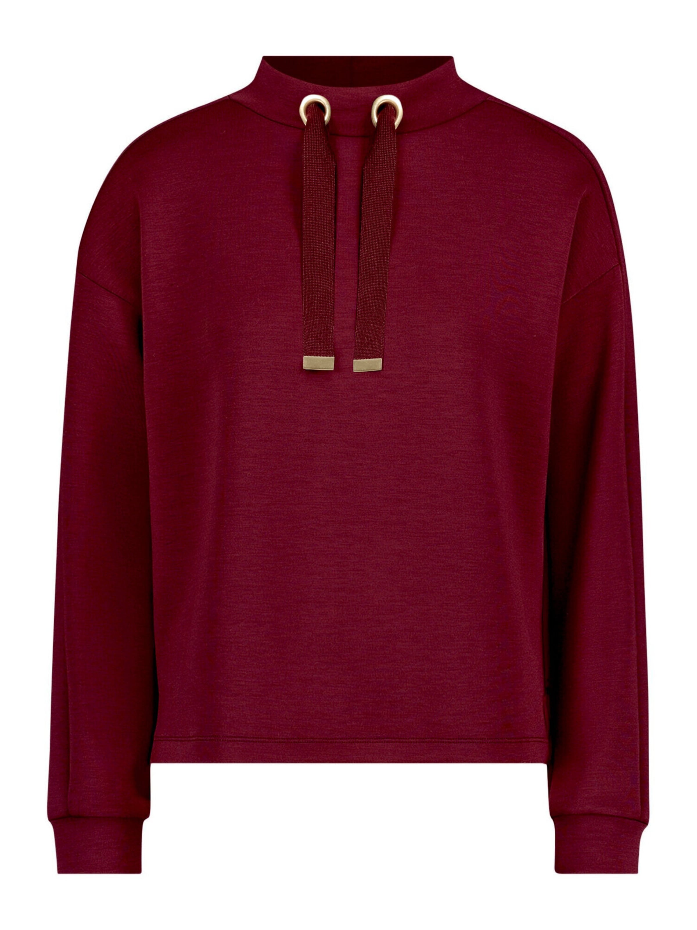 Sweat-shirt Betty & Co en rouge : devant