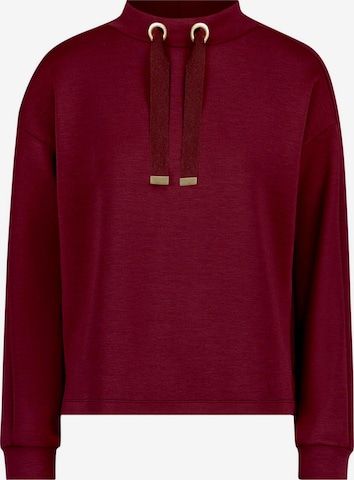 Sweat-shirt Betty & Co en rouge : devant