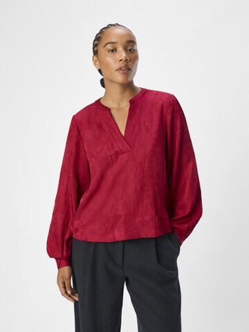 OBJECT Blouse 'OBJJohnson' in Red: front