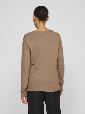 VILA Sweater in Brown