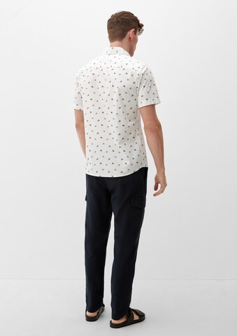 s.Oliver Slim Fit Hemd in Weiß