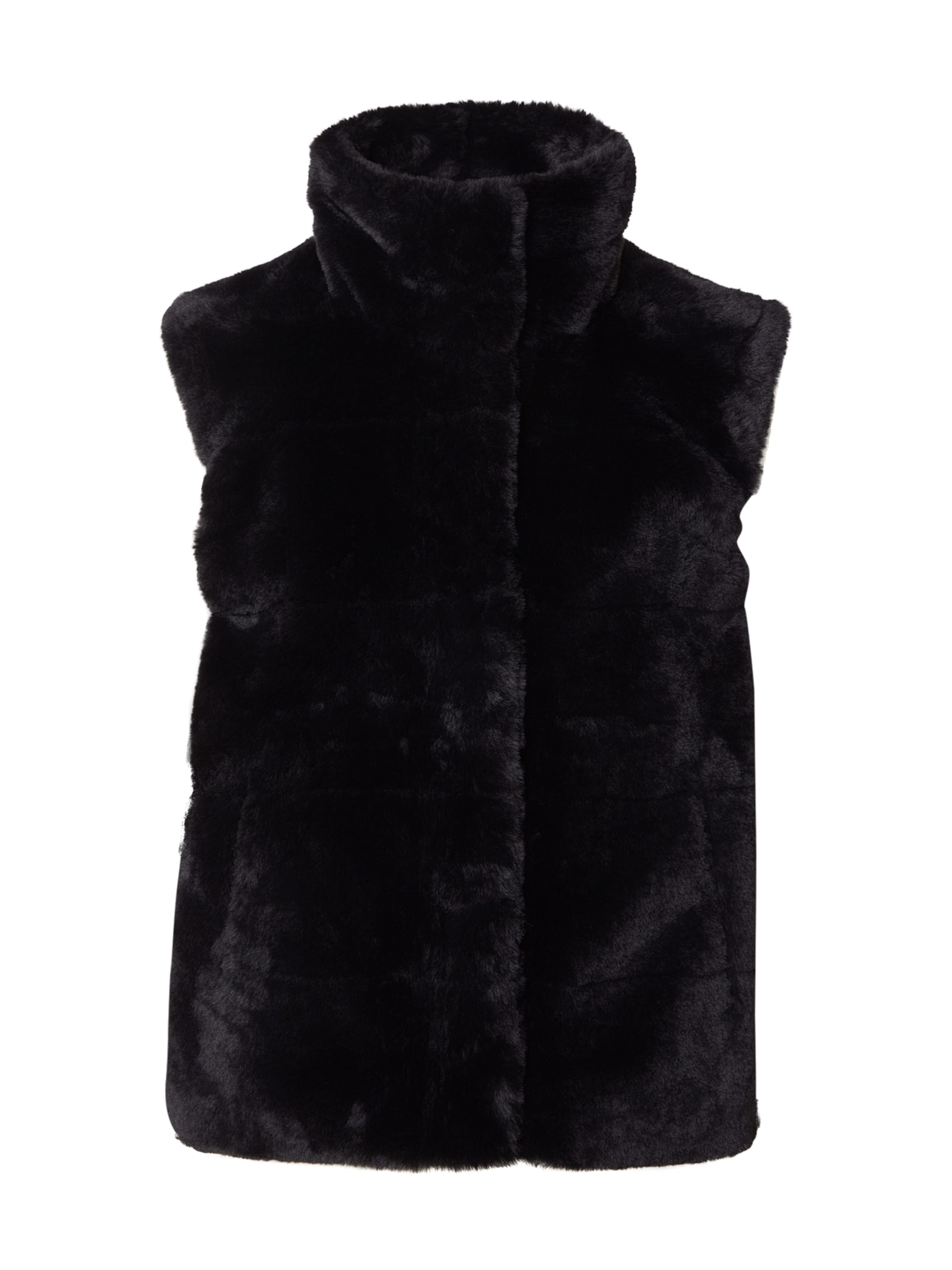 Gilet di monari in nero: frontale