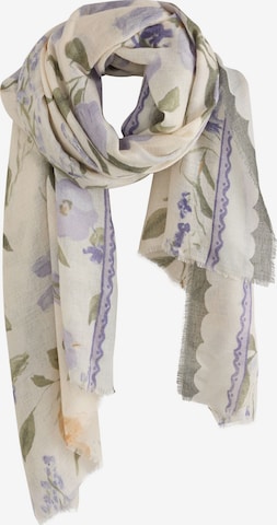 Next Shawl in White: front