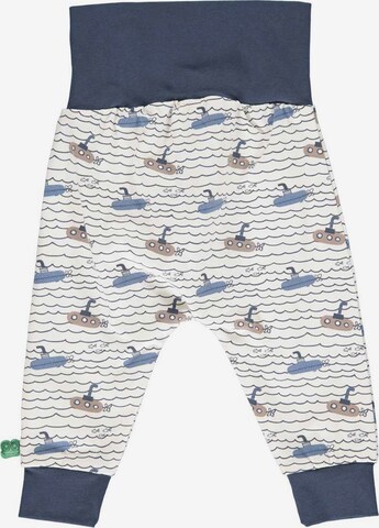 Fred's World by GREEN COTTON Tapered Broek 'Submarine' in Wit