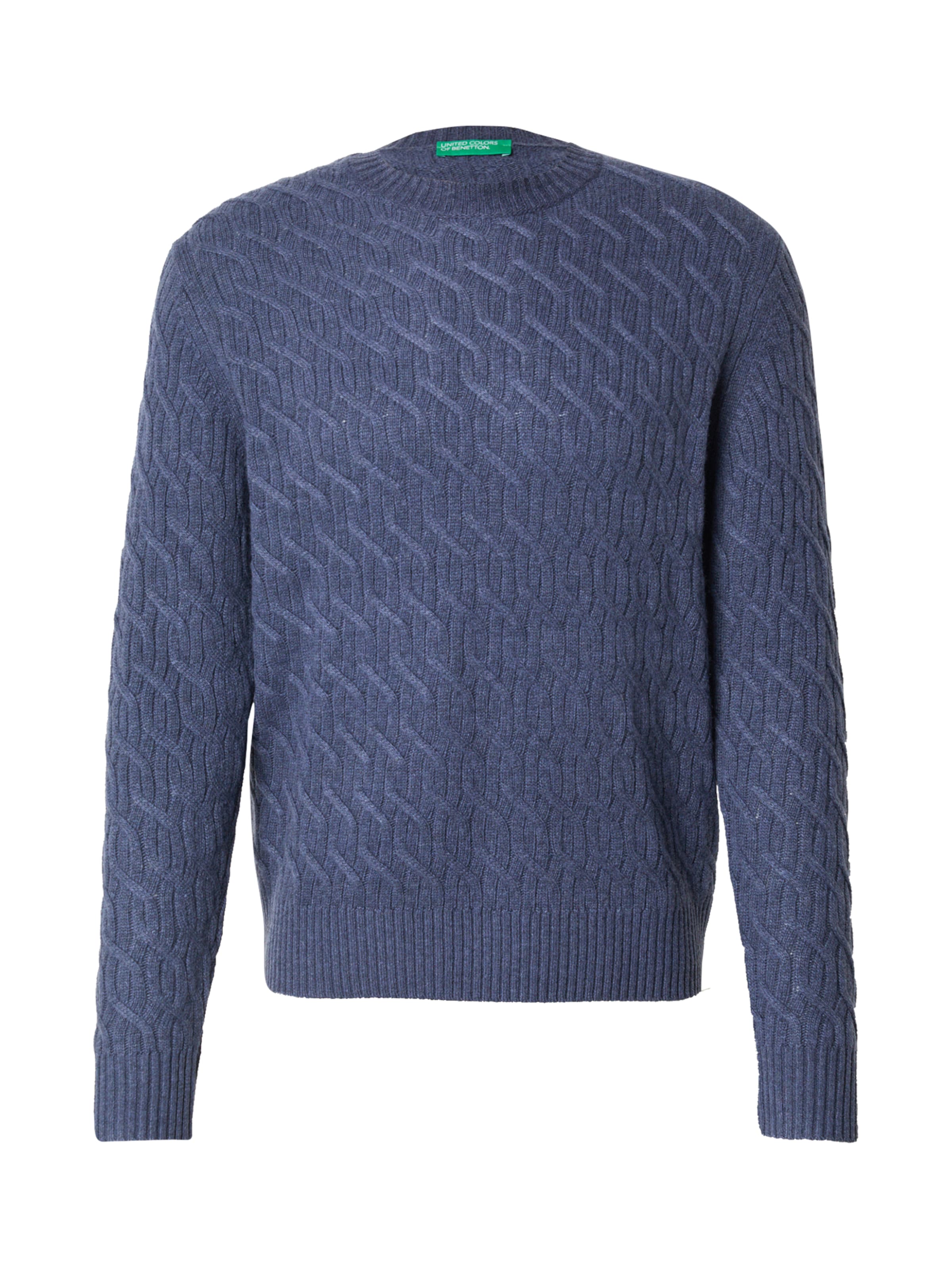 UNITED COLORS OF BENETTON Pullover in Blau: Vorderseite