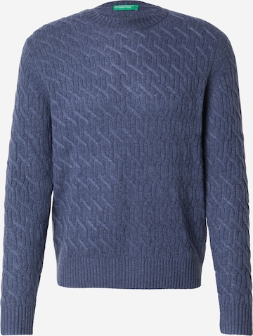 UNITED COLORS OF BENETTON Свитер в Синий: спереди