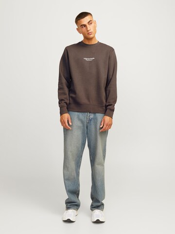 JACK & JONES Sweatshirt 'JORVesterbro' in Groen