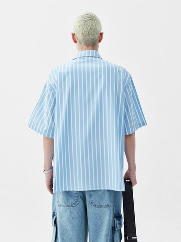 Comfort fit Camicia 'Snapdragon' di VAMOS CLO in blu