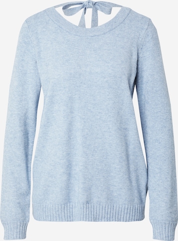 VILA Sweater 'RIL' in Blue: front