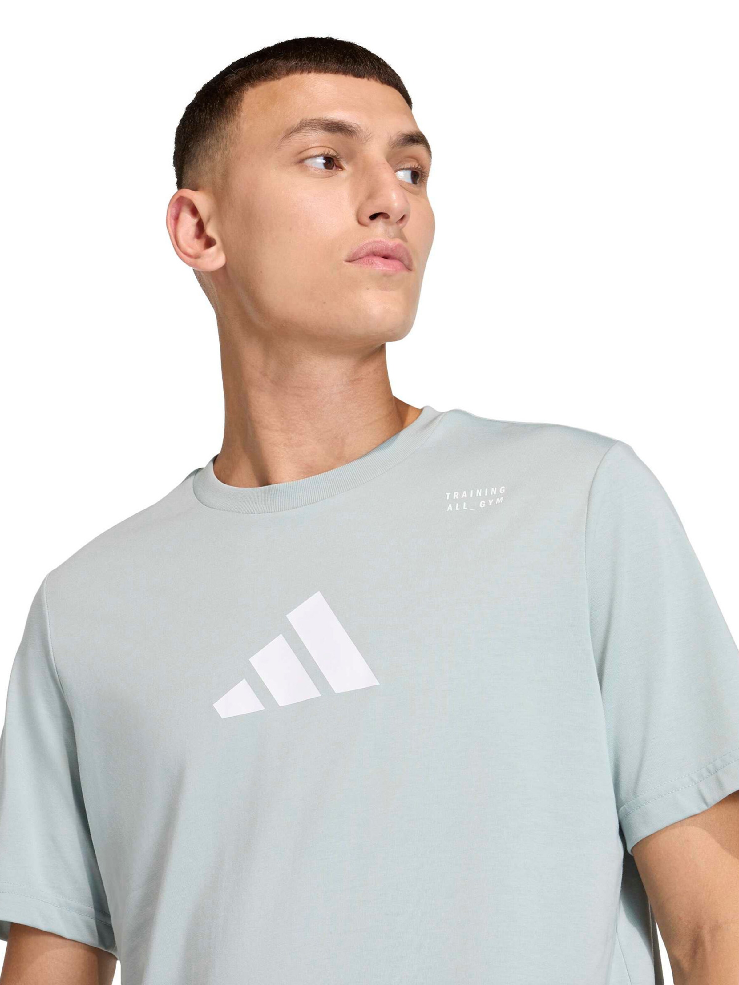 zaļš ADIDAS PERFORMANCE Sporta krekls