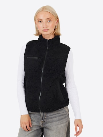 Gilet di BRAVE SOUL in nero: frontale