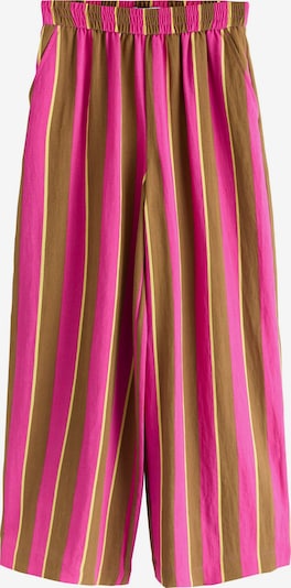 Next Housut värissä suklaa / keltainen / vaaleanpunainen, Tuotenäkymä