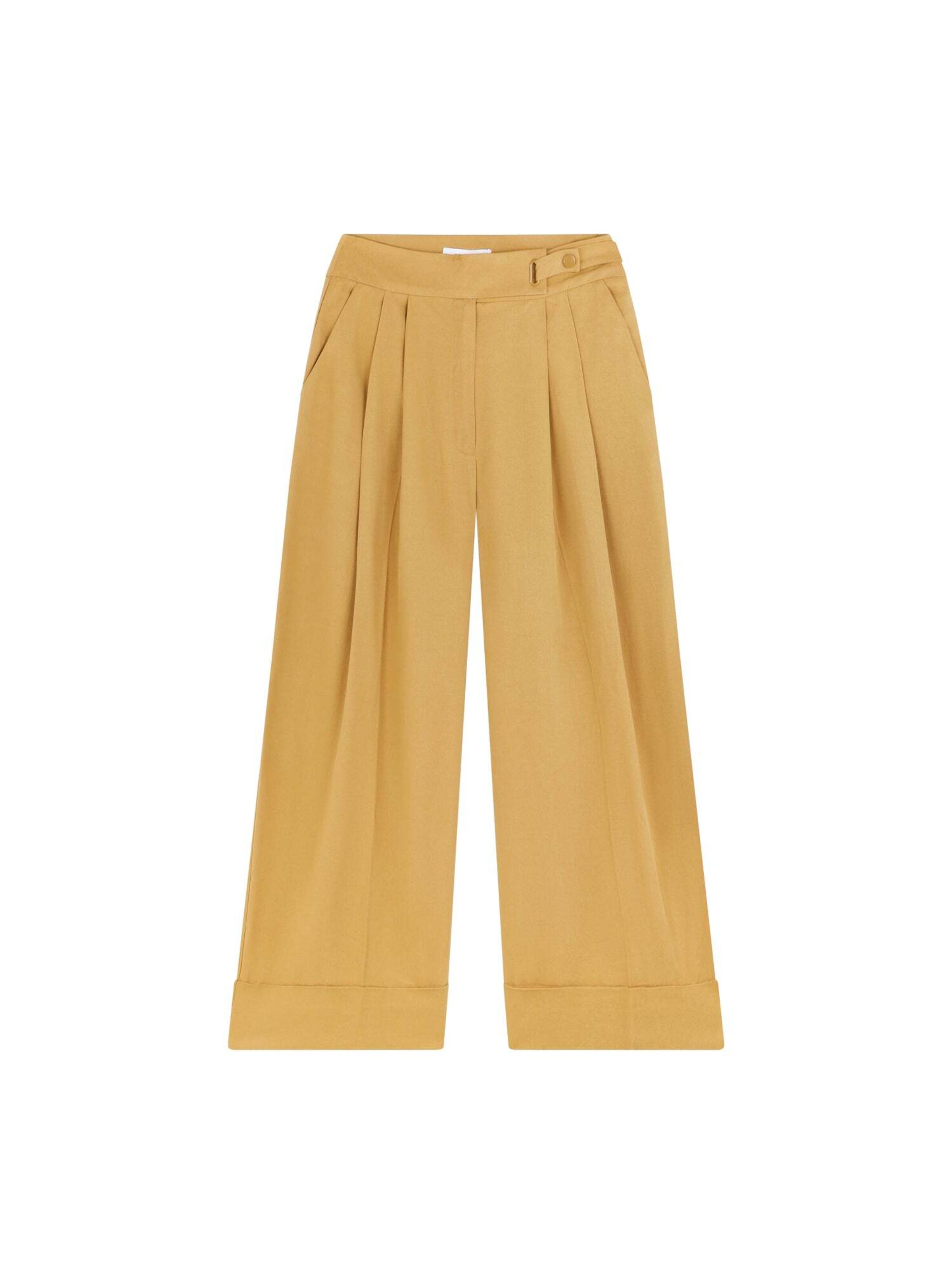 Scalpers Regular Trousers ' ' in Beige: front