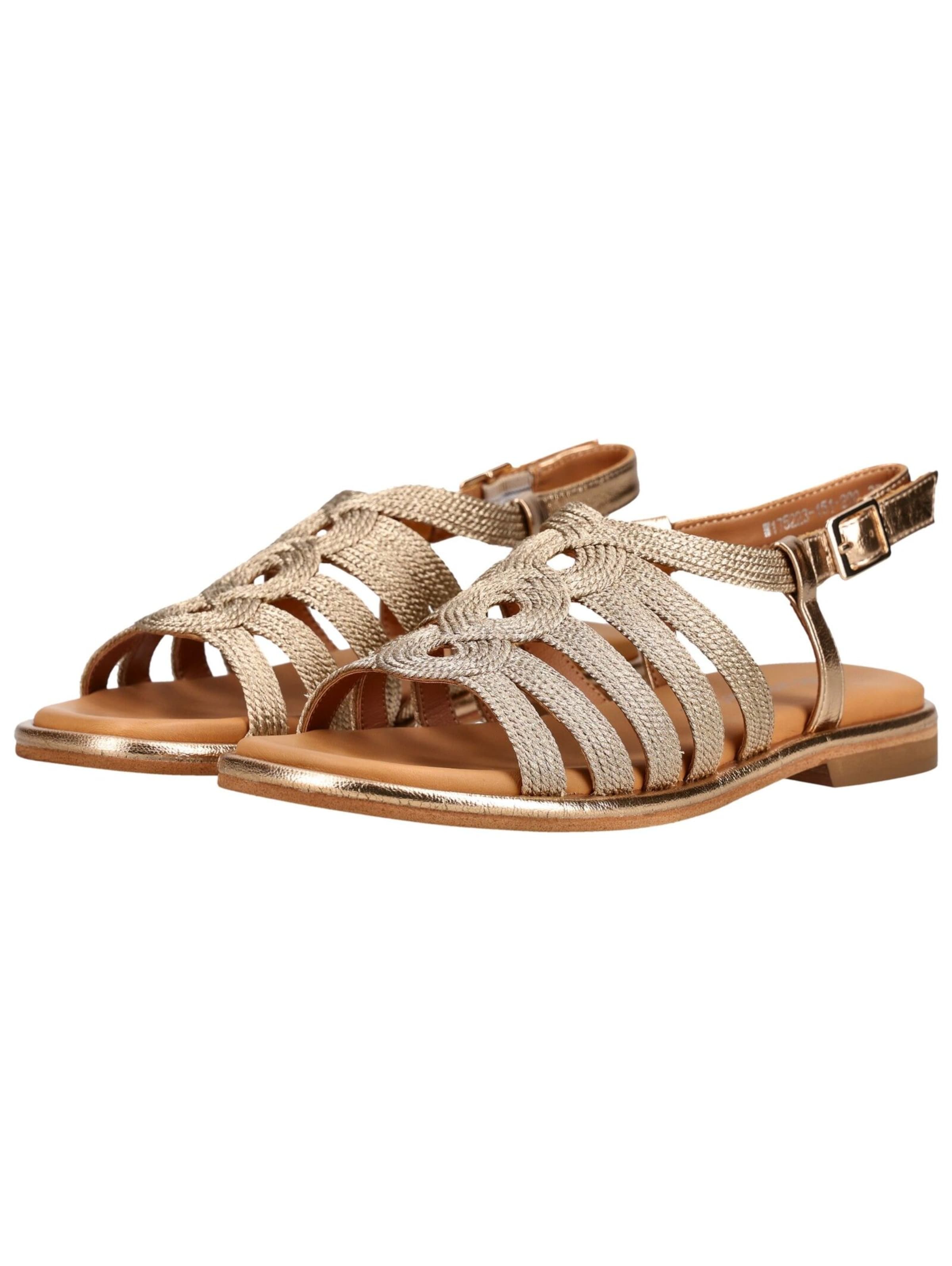 Regarde le Ciel Strap sandal in Brown