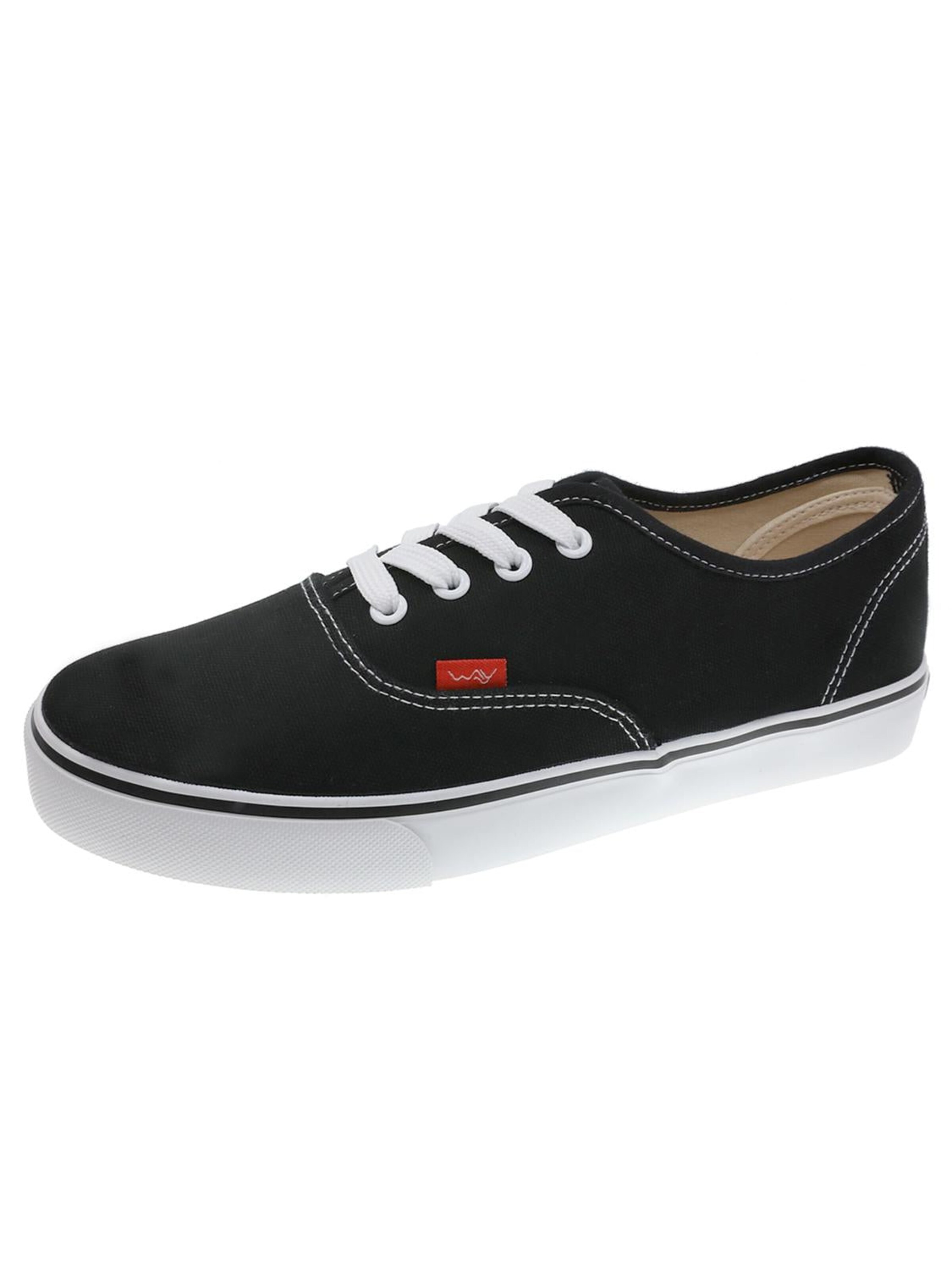 Sneaker 'Canvas Shoe' di Beppi in nero: frontale