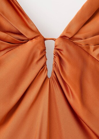MANGO Kleid 'Victoria' in Orange