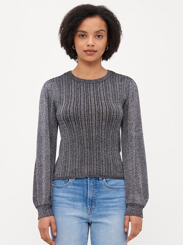 Vero Moda Petite Sweter 'VMTALIA' w kolorze czarny: przód