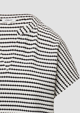 s.Oliver Shirt in Zwart