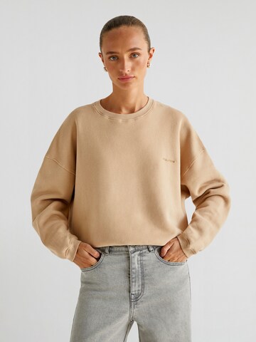 Sweat-shirt Scalpers en marron