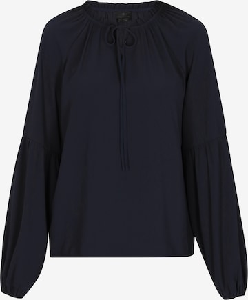 Camicia da donna di DreiMaster Klassik in blu: frontale