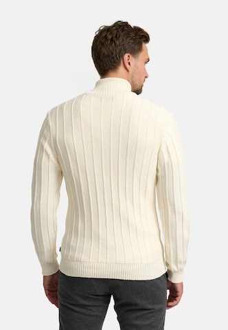 Vestes en maille ' Truman ' JEFF en blanc