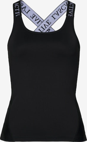 LASCANA ACTIVE Sports top in Black: front