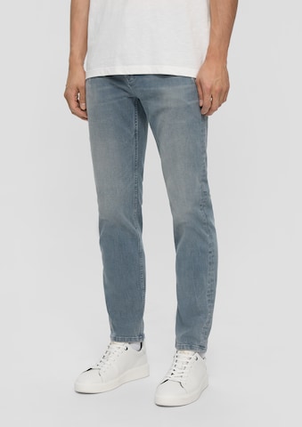 s.Oliver Slimfit Jeans 'Nelio' in Blauw: voorkant