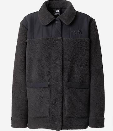 THE NORTH FACE Functionele fleece jas 'CRAGMONT' in Zwart: voorkant