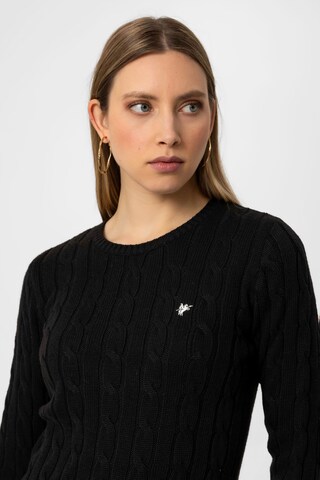 DENIM CULTURE Sweater 'KENDALL' in Black