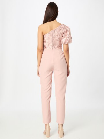 Chi Chi London - Jumpsuit en rosa