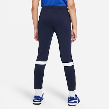 Skinny Pantaloni sportivi 'Academy 21' di NIKE in blu