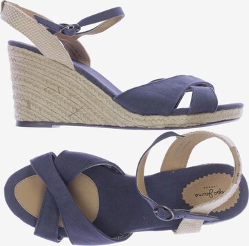 Pepe Jeans Sandalen 41 in Blau: predná strana