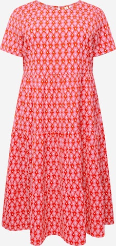 ONLY Carmakoma Dress 'LUX LIFE' in Pink: front