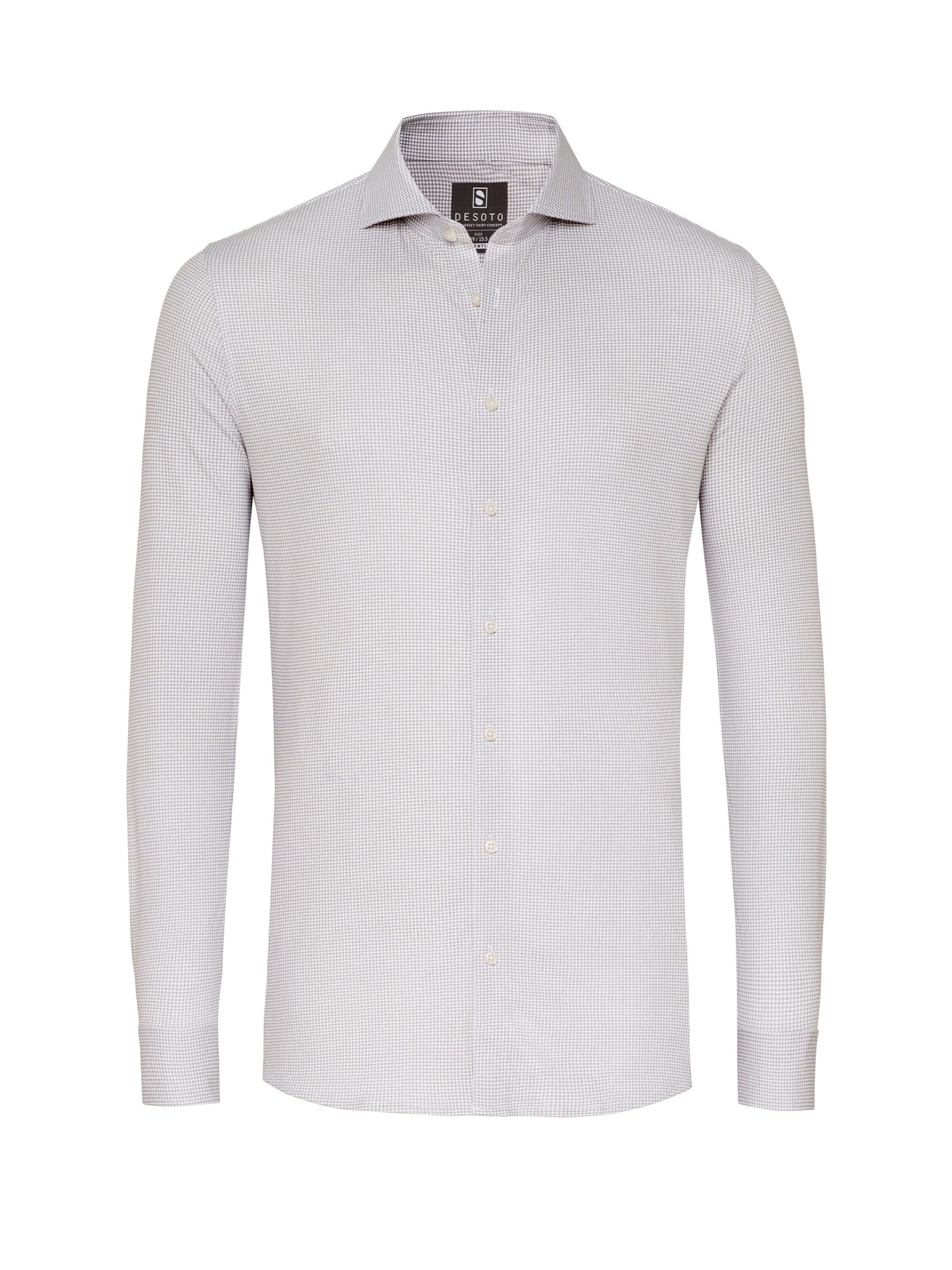 Coupe slim Chemise DESOTO en gris