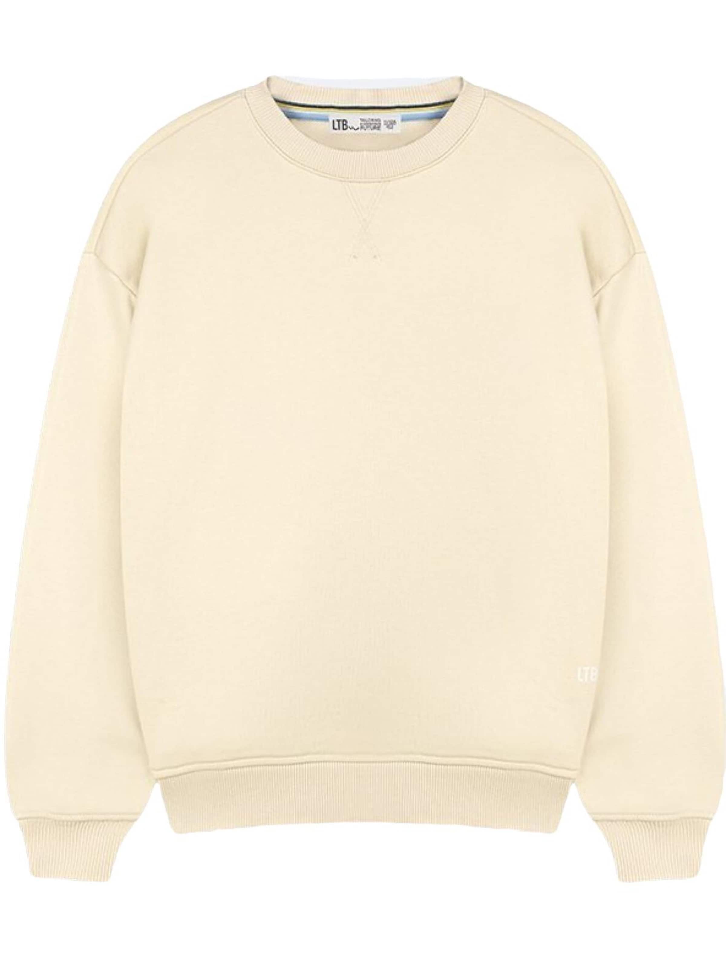 Felpa 'LTB Jeans Jungen Sweatshirt' di LTB Jeans in beige: frontale